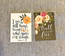 Load image into Gallery viewer, Double sided Scripture Encouragement Cards
